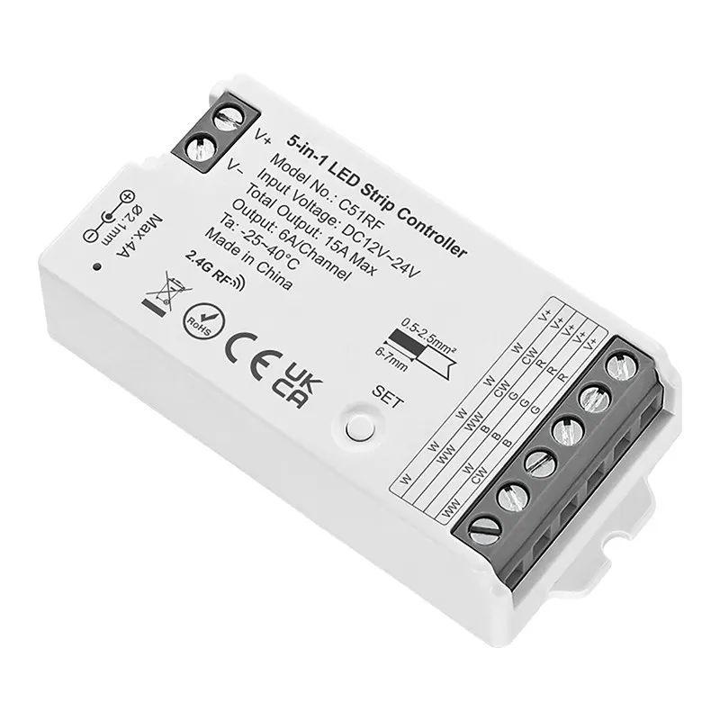 2.4G 5-in-1 LED Strip Controller manufacturers