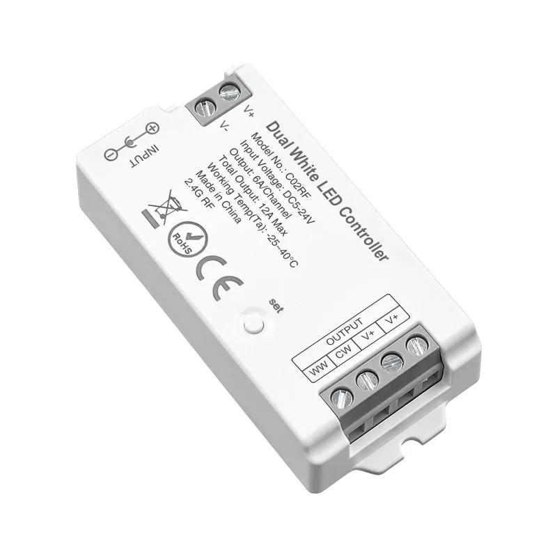 2.4G Dual White LED Controller manufacturers