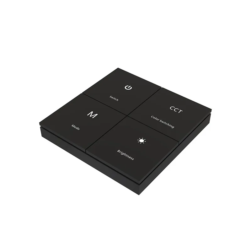 2.4G Wireless Dual Color Temperature Panel Switch manufacturers