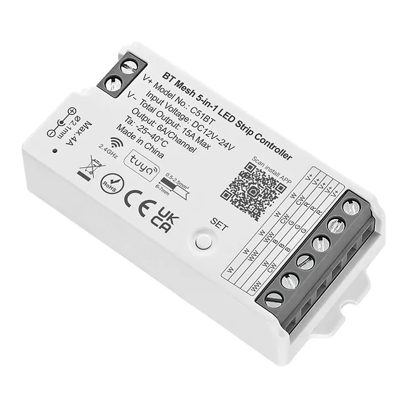Bluetooth Mesh 2.4G LED Strip Controller manufacturers